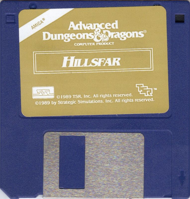 Media for Hillsfar (Amiga)