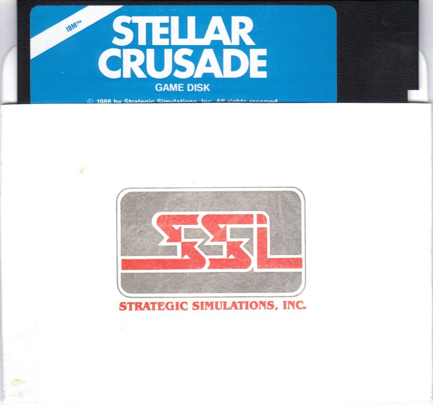 Media for Stellar Crusade (DOS) (Dual Media release): Game Disk