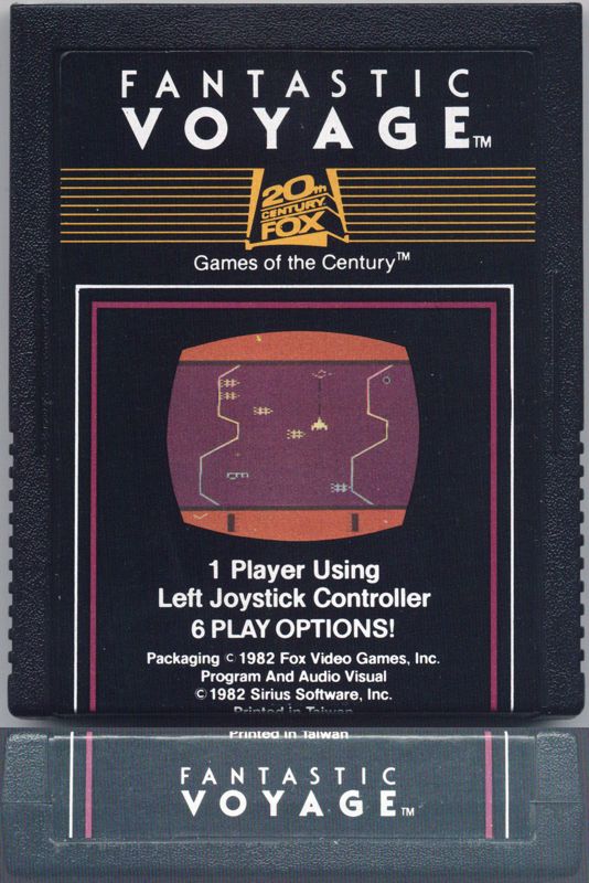 Media for Fantastic Voyage (Atari 2600)