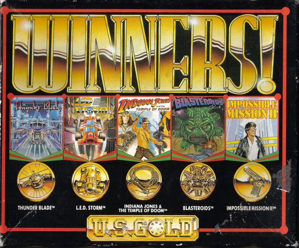 Front Cover for Winners! (Amstrad CPC)