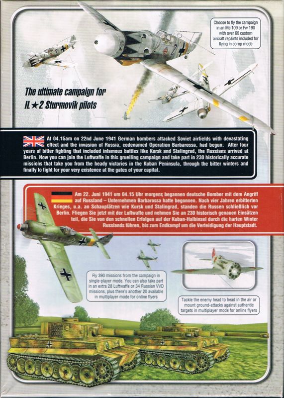 Back Cover for Operation Barbarossa (Windows)