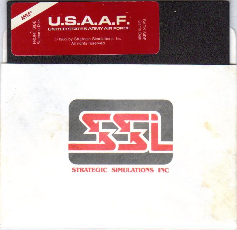 Media for U.S.A.A.F. - United States Army Air Force (Apple II)