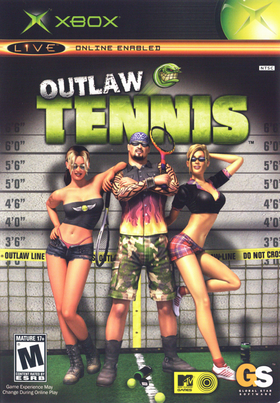 Front Cover for Outlaw Tennis (Xbox)
