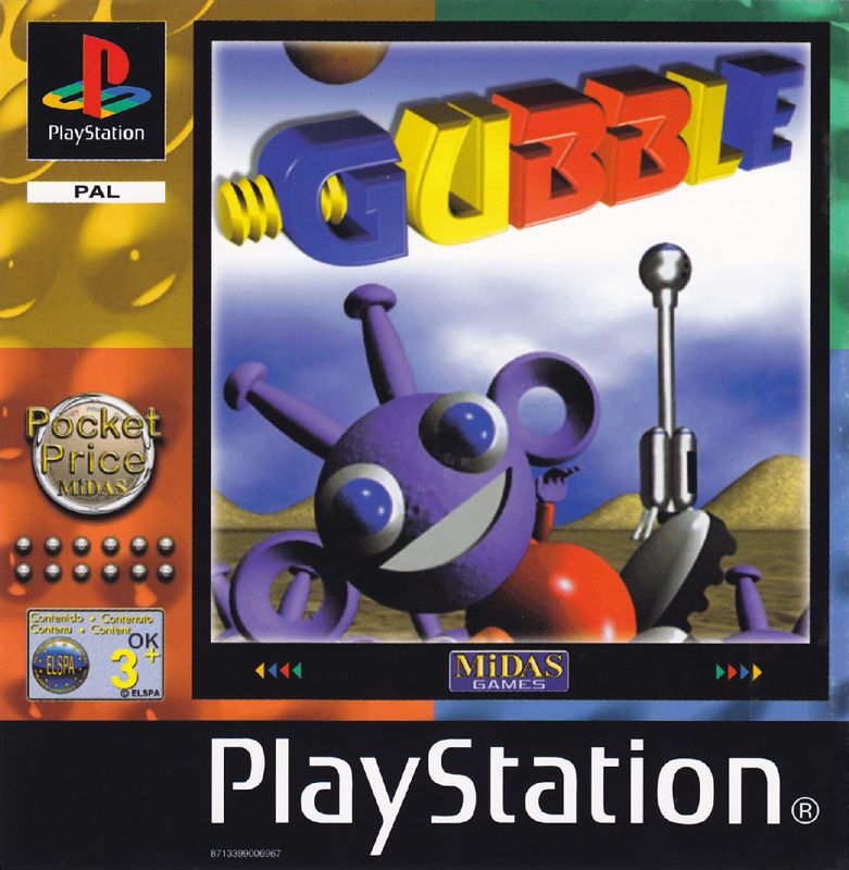 Front Cover for Gubble (PlayStation) (Pocket Price release)