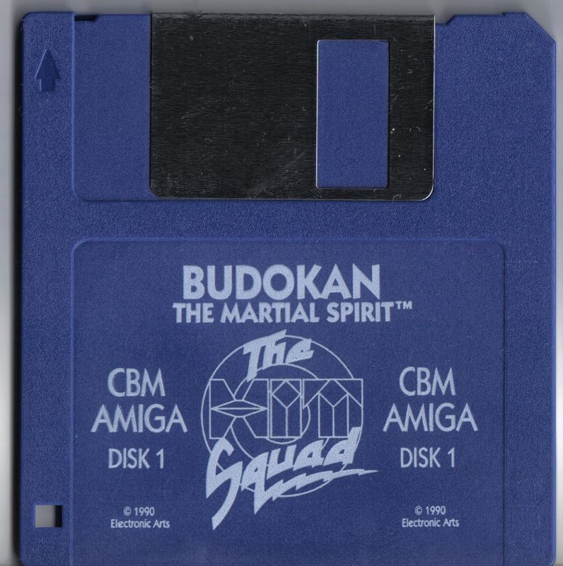 Media for Budokan: The Martial Spirit (Amiga) (Hit Squad Platinum release (1993)): Disc 1 / 2