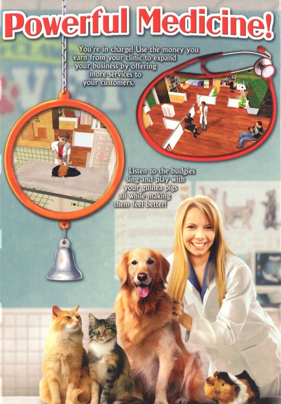 Inside Cover for Paws & Claws: Pet Vet (Windows): Right