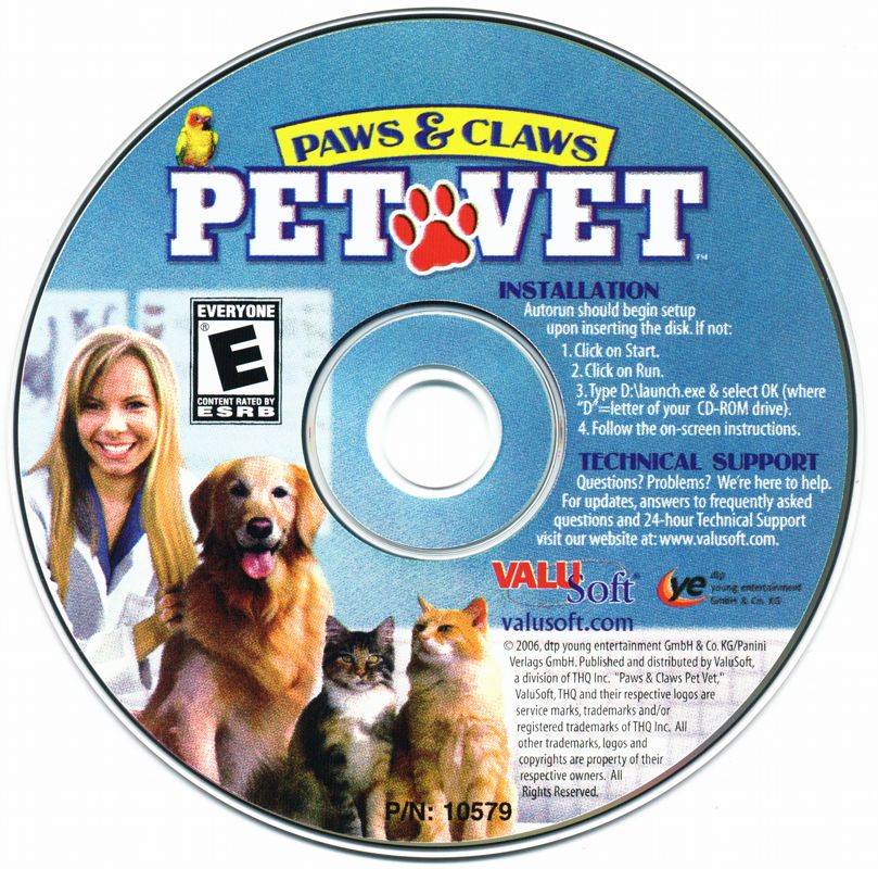 Media for Paws & Claws: Pet Vet (Windows)