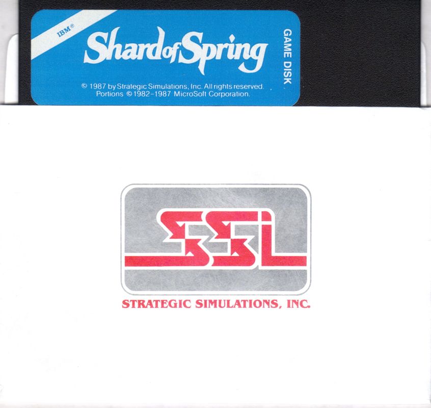Media for Shard of Spring (DOS): Game Disk