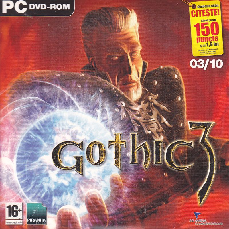 Front Cover for Gothic 3 (Windows) (Level 03/2010 covermount)
