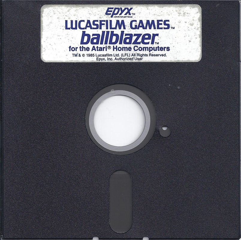 Media for Ballblazer (Atari 8-bit and Commodore 64)