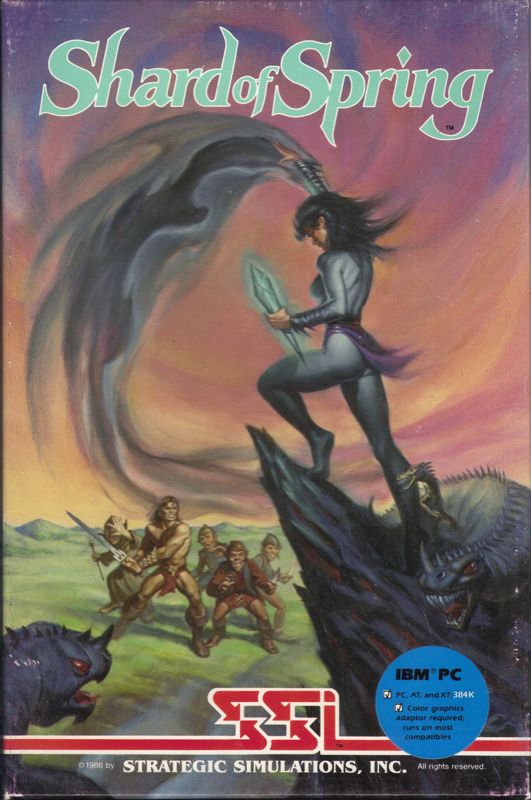 Front Cover for Shard of Spring (DOS)