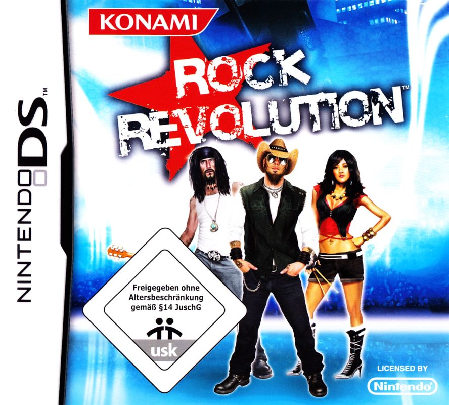 Front Cover for Rock Revolution (Nintendo DS)