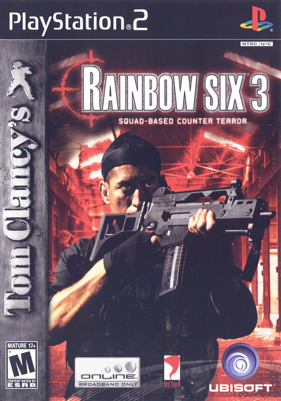 Front Cover for Tom Clancy's Rainbow Six 3 (PlayStation 2)