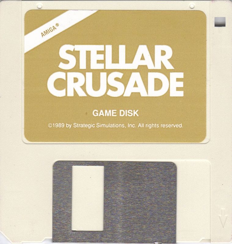 Media for Stellar Crusade (Amiga): Game Disk