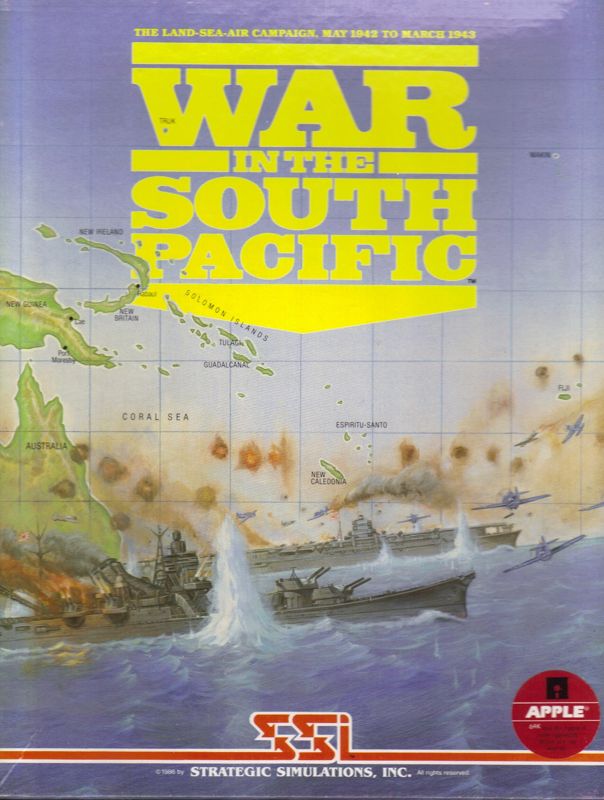War in the South Pacific (1986) MobyGames