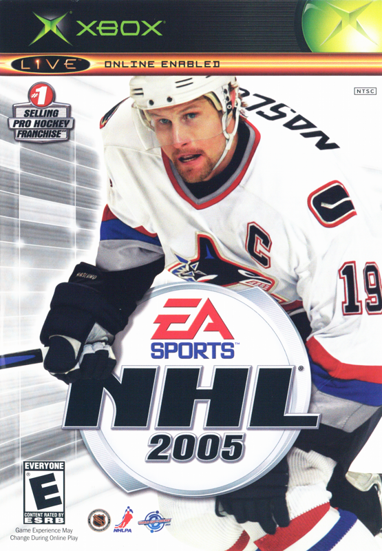 Front Cover for NHL 2005 (Xbox)