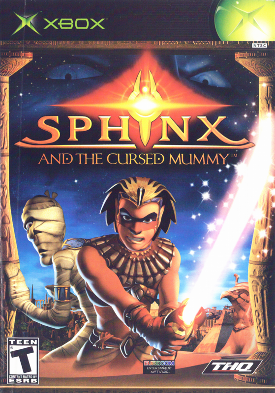 Front Cover for Sphinx and the Cursed Mummy (Xbox)