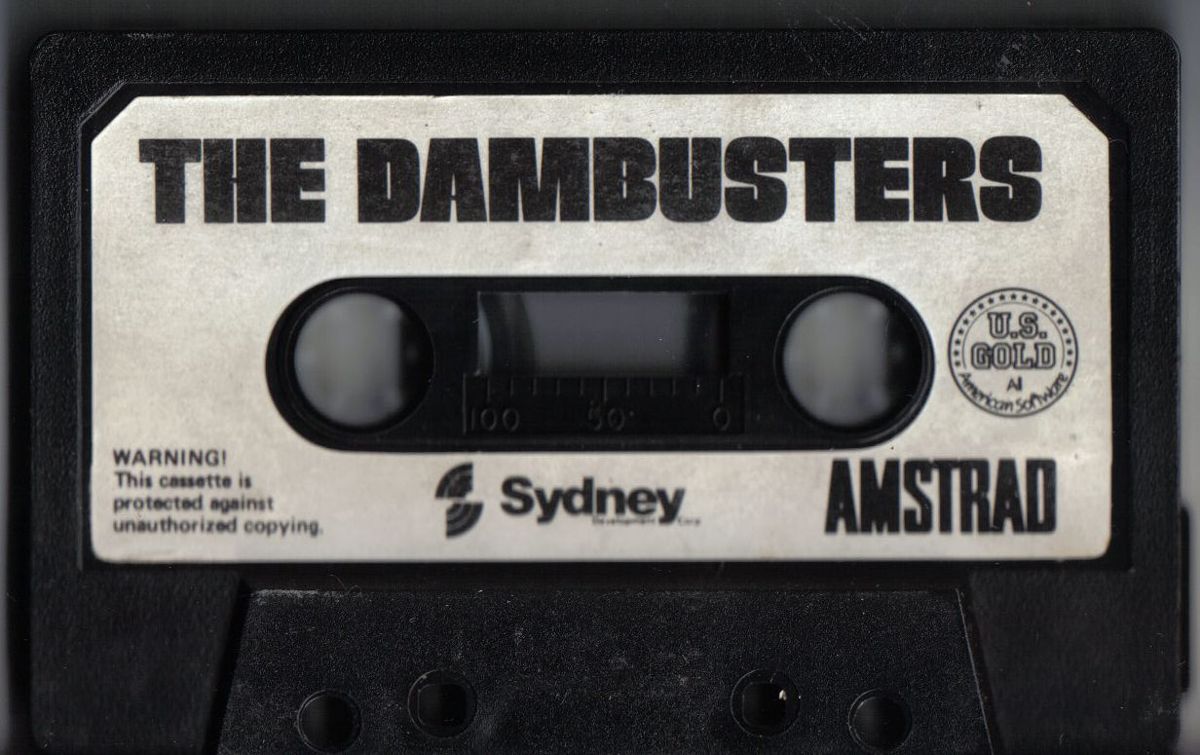 Media for The Dam Busters (Amstrad CPC)