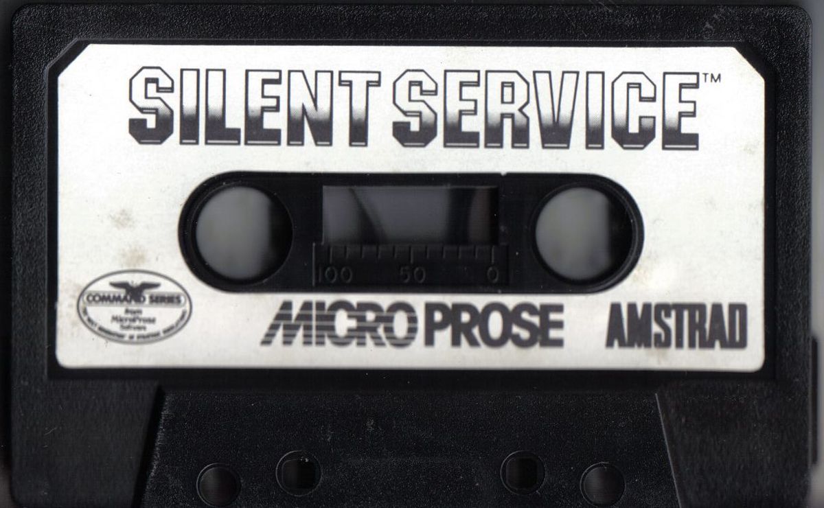 Media for Silent Service (Amstrad CPC)