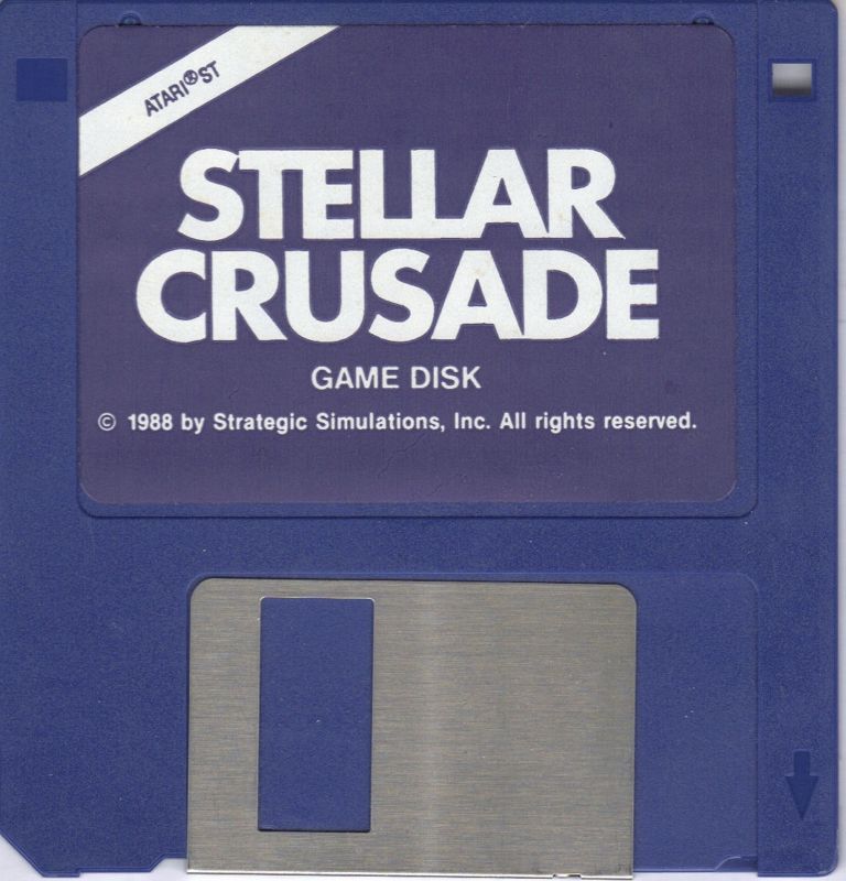 Media for Stellar Crusade (Atari ST): Game Disk