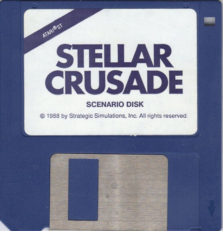 Media for Stellar Crusade (Atari ST): Scenario Disk