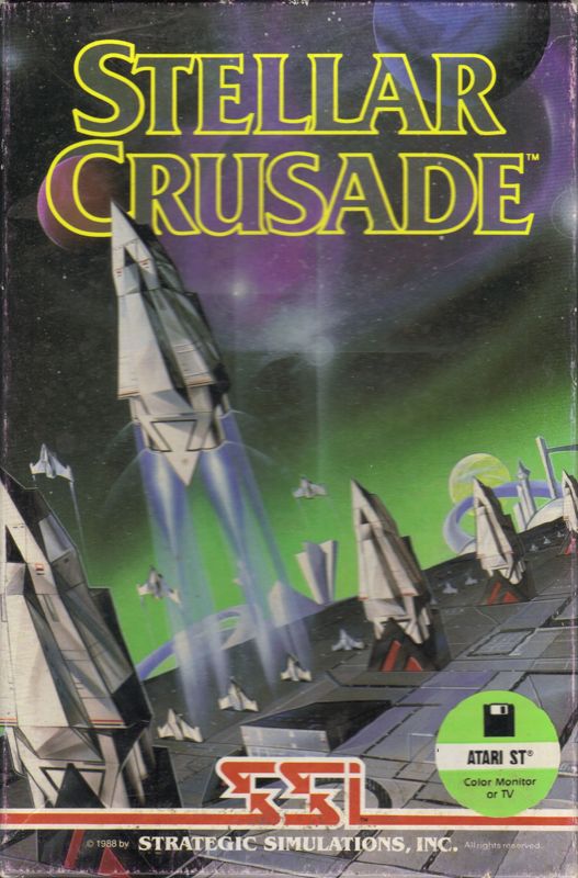 Front Cover for Stellar Crusade (Atari ST)