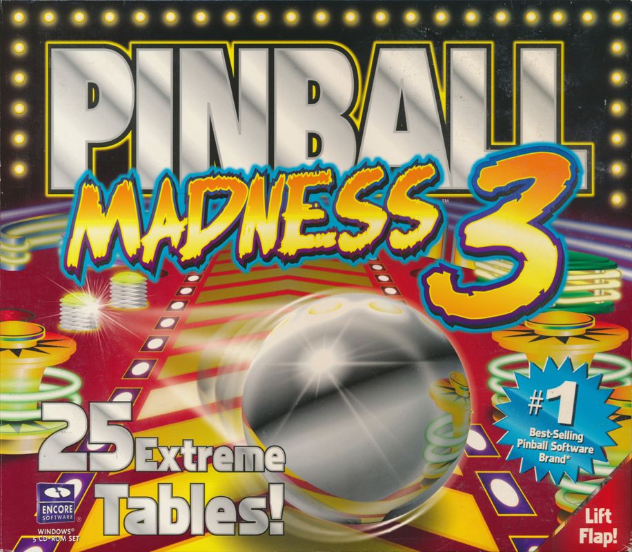 Front Cover for Pinball Madness 3 (Windows)