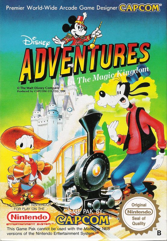 Front Cover for Disney Adventures in the Magic Kingdom (NES)