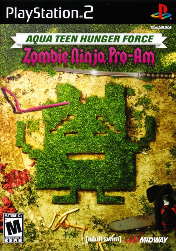 Front Cover for Aqua Teen Hunger Force: Zombie Ninja Pro-Am (PlayStation 2)