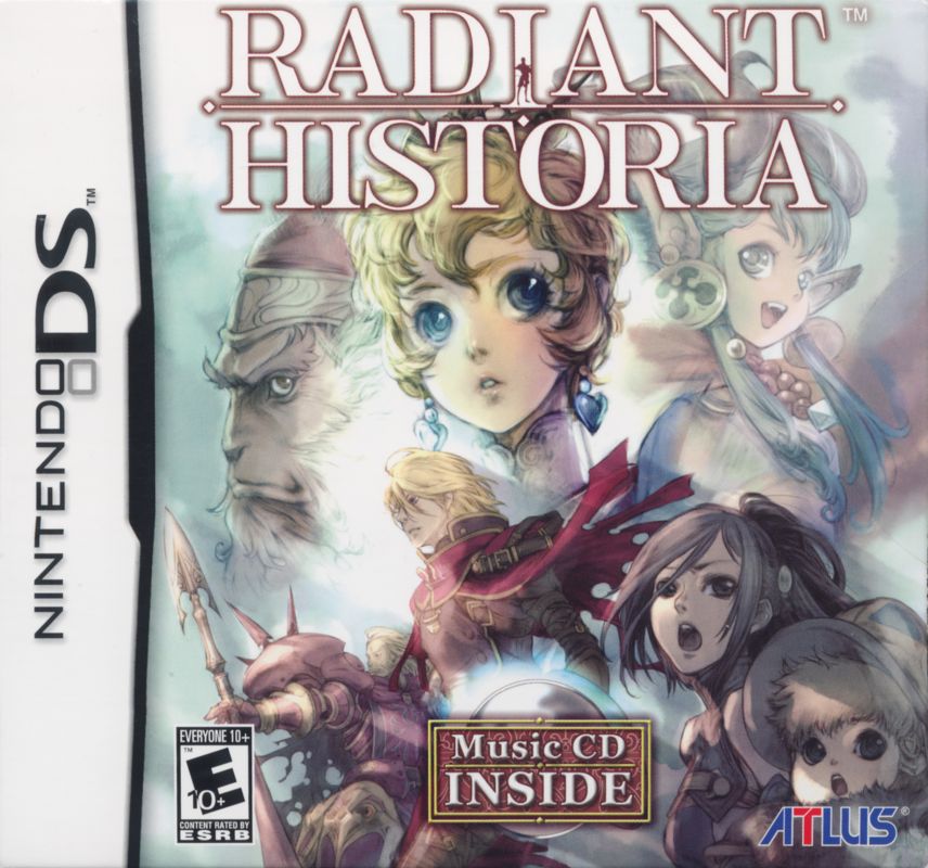Front Cover for Radiant Historia (Nintendo DS)