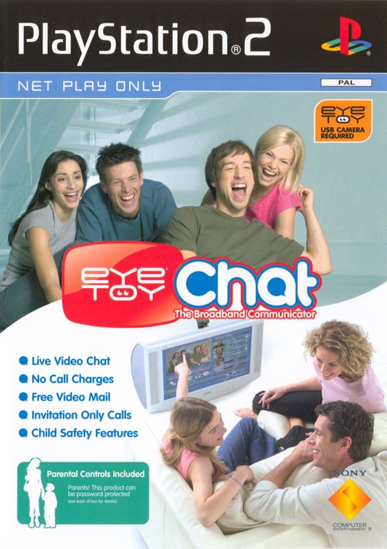 Front Cover for EyeToy: Chat (PlayStation 2)