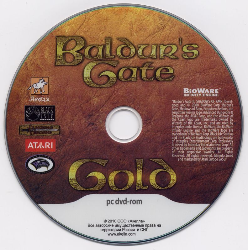 Media for Baldur's Gate: 4 in 1 Boxset (Windows)