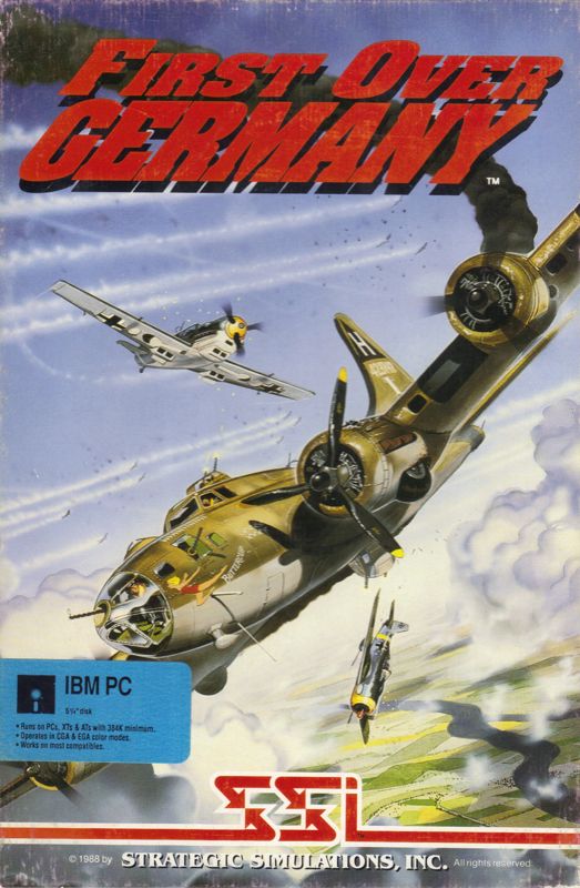 Front Cover for First Over Germany (DOS)