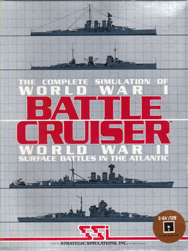 Front Cover for Battle Cruiser (Commodore 64)