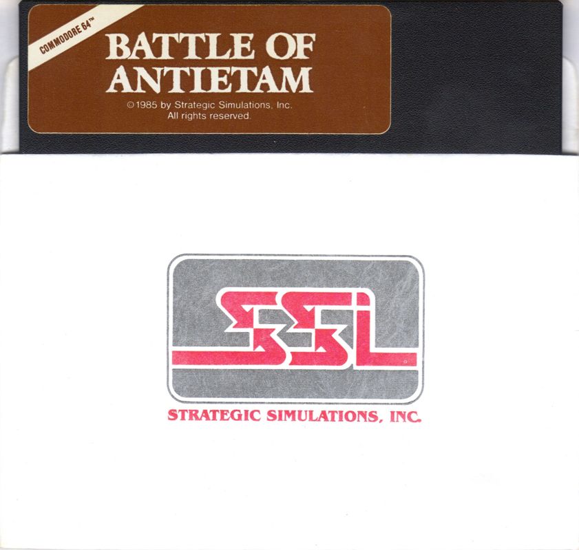Media for Battle of Antietam (Commodore 64)