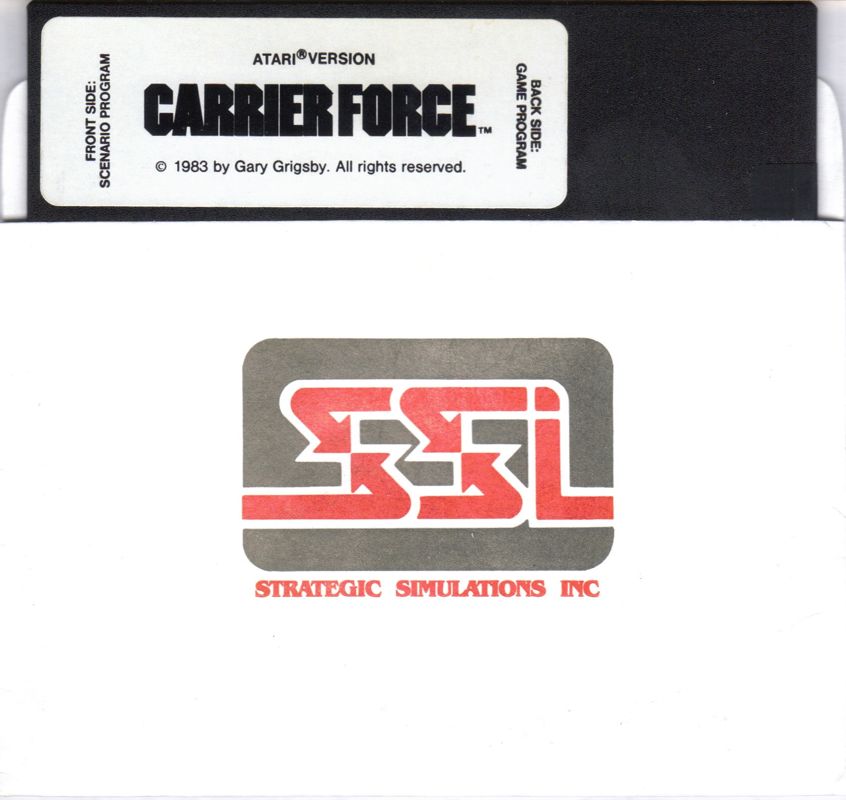 Media for Carrier Force (Atari 8-bit)