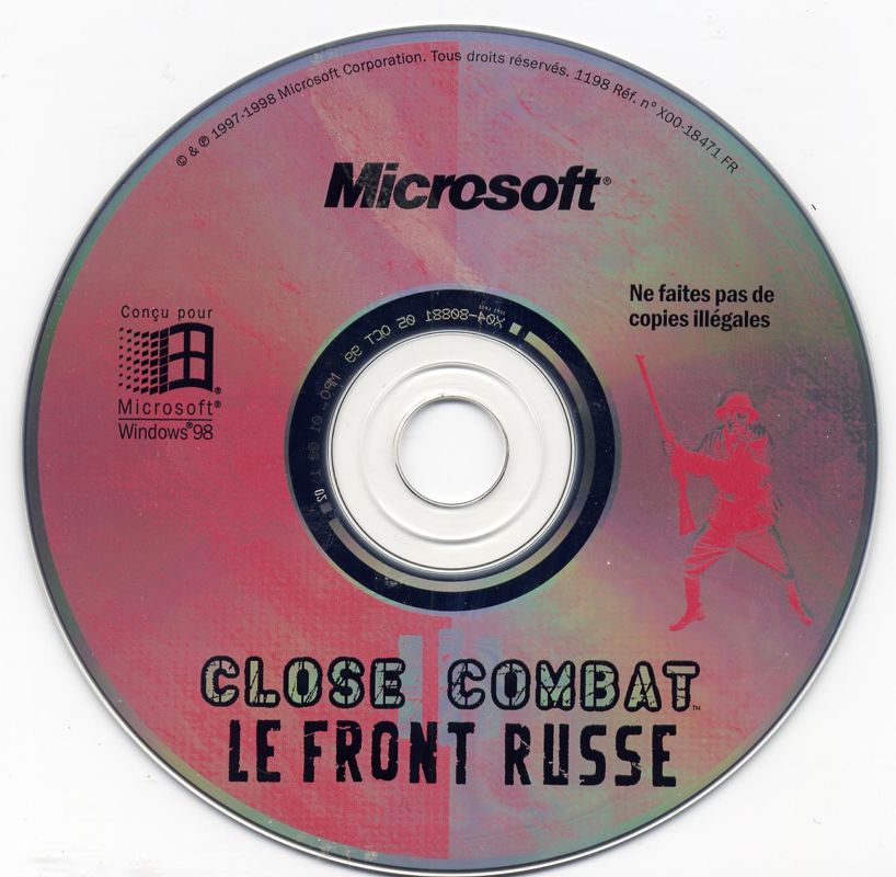 Media for Close Combat Trilogy (Windows): Disc 3