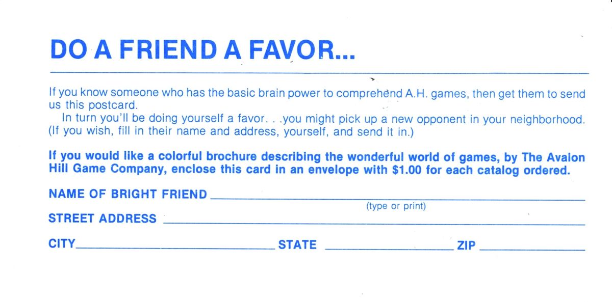 Extras for Mac Pro Football (Macintosh): Favor Card - Front