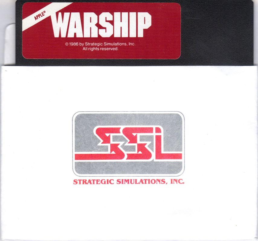 Media for Warship (Apple II)