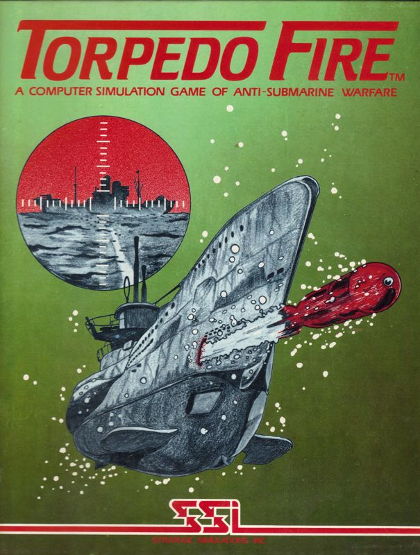 Front Cover for Torpedo Fire (Apple II)