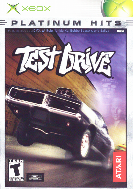 Front Cover for Test Drive (Xbox) (Platinum Hits release)