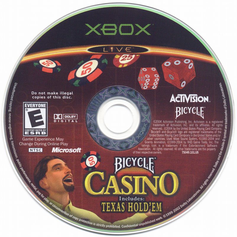 Media for Bicycle Casino (Xbox)