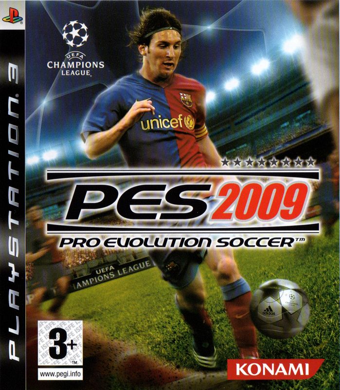 Front Cover for PES 2009: Pro Evolution Soccer (PlayStation 3)