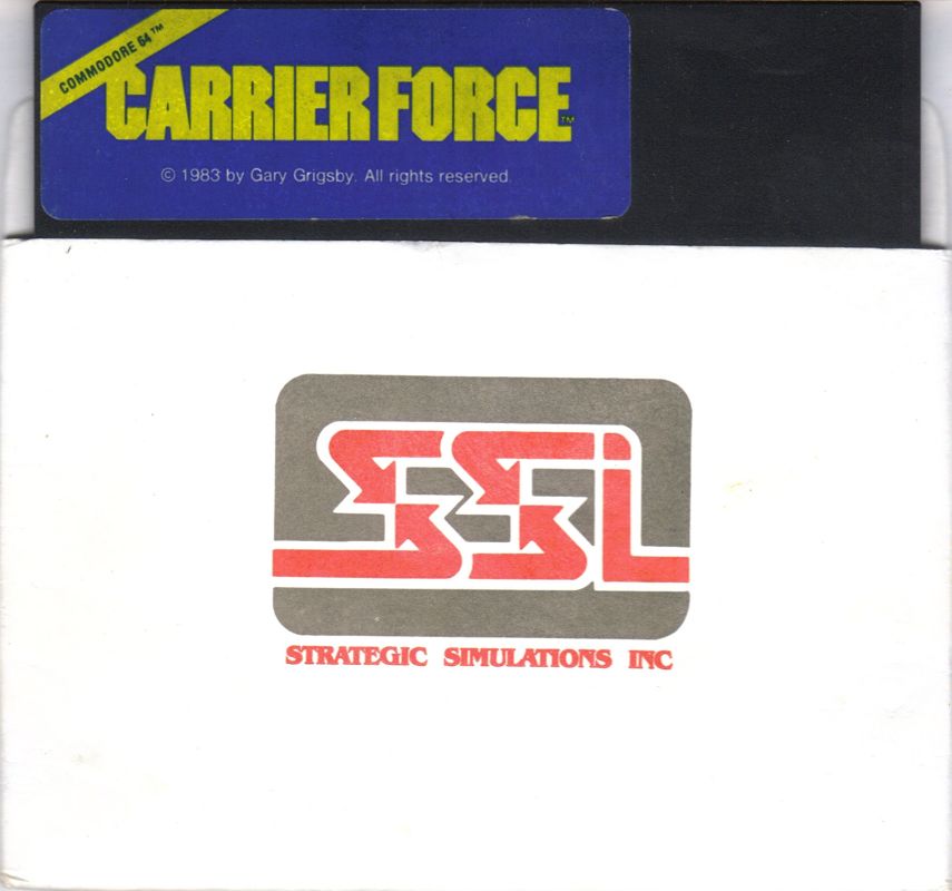 Media for Carrier Force (Commodore 64)