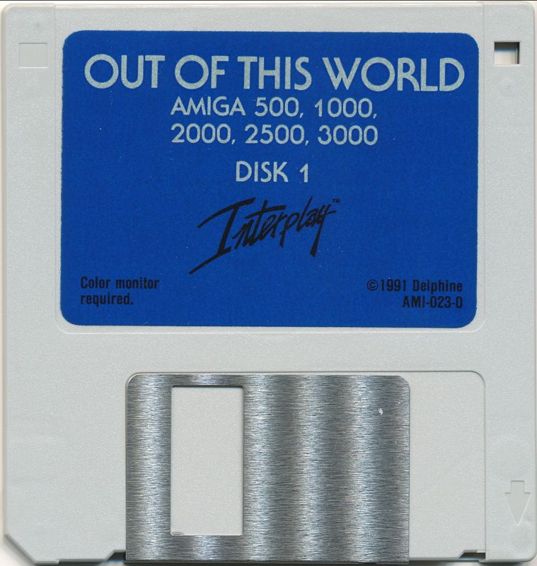 Media for Out of This World (Amiga): 1 of 2