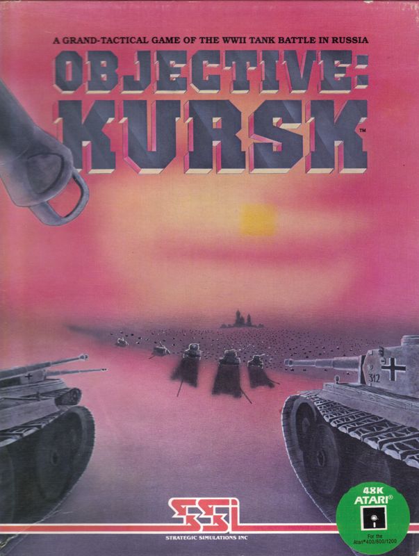 Front Cover for Objective: Kursk (Atari 8-bit)
