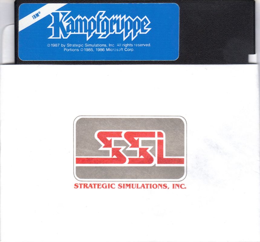 Media for Kampfgruppe (DOS)