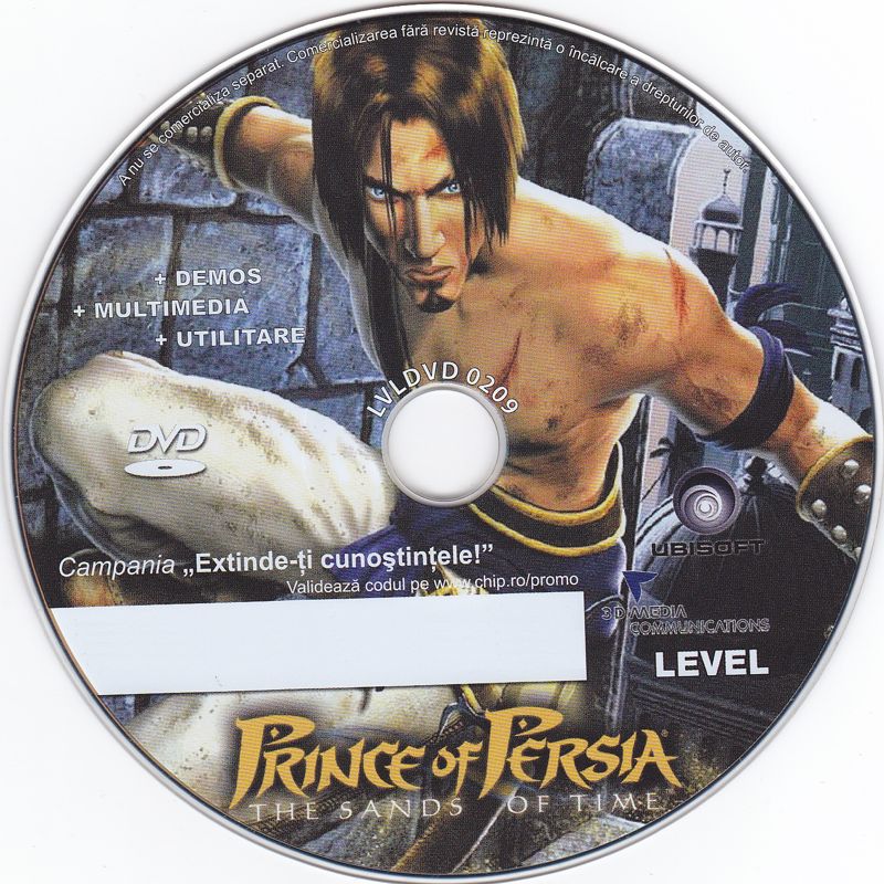 Media for Prince of Persia: The Sands of Time (Windows) (Level 02/2009 covermount)