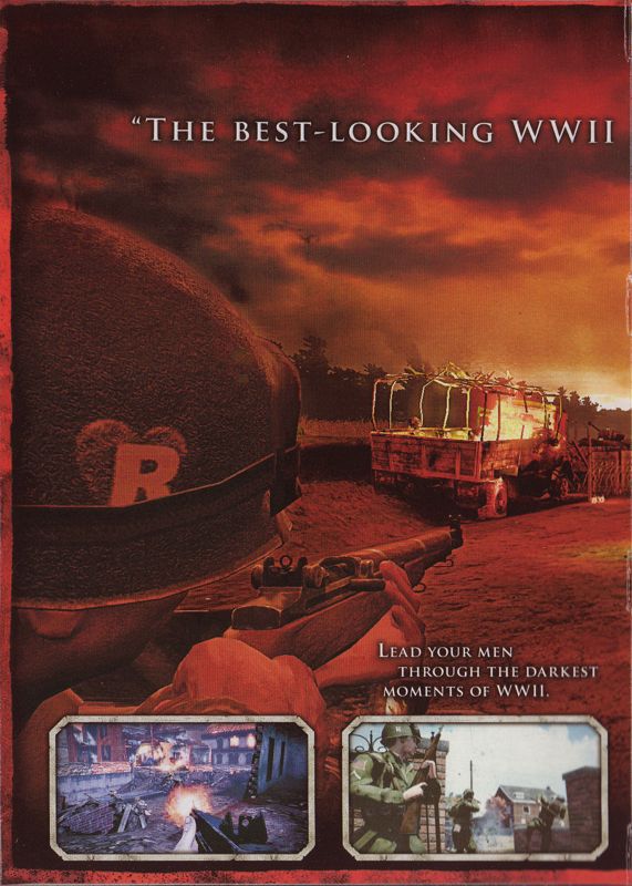 Inside Cover for Brothers in Arms: Hell's Highway (Windows): Left Flap