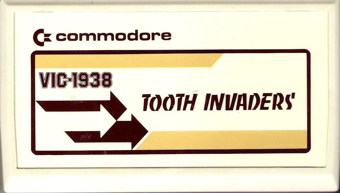 Media for Tooth Invaders (VIC-20)